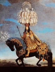 Leopold I on Horseback in a Costume for a Horse-Ballet